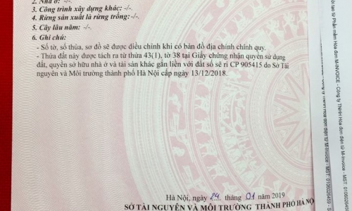 Bán đất kinh doanh ở Ấp Sáp Mai